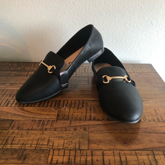 torrid Shoes - Torrid black horsebit loafers size 12